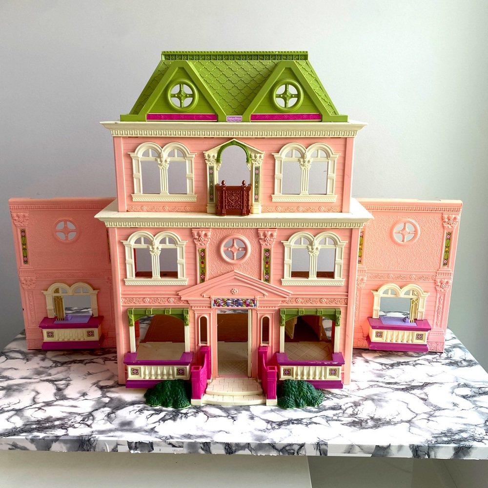 2008 Fisher Price Loving Family Victorian Grand Mansion Dollhouse, House